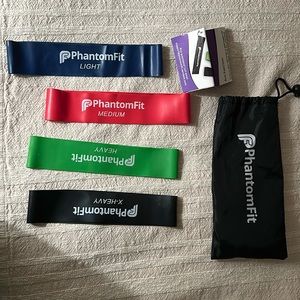 Phantom Fit Resistance Loop Bands - Set of 4